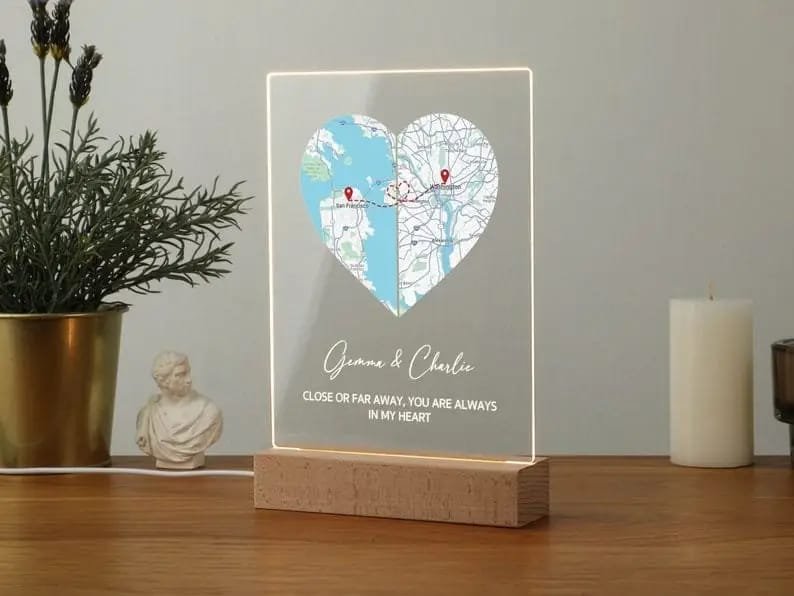 Long Distance Relationship Gift LED - Image 3