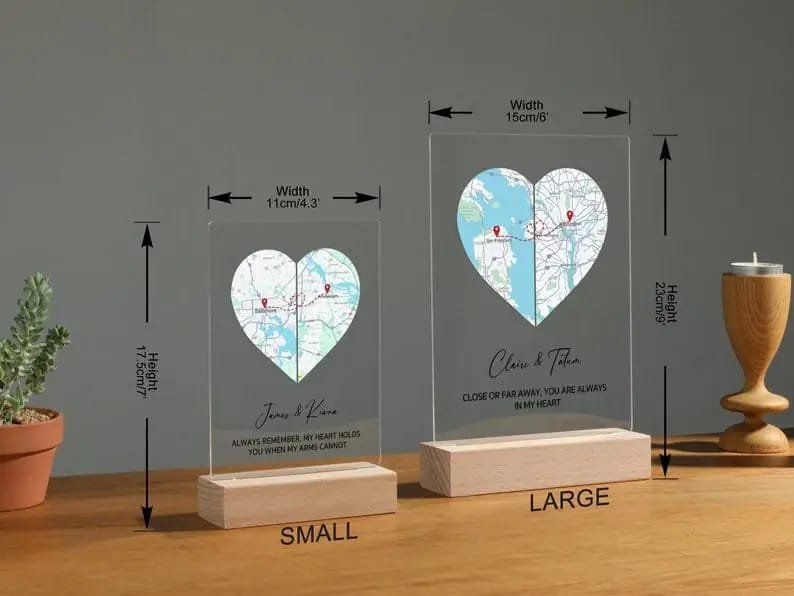 Long Distance Relationship Gift LED - Image 4