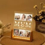 Personalized Photo Night Light, Mother Gifts